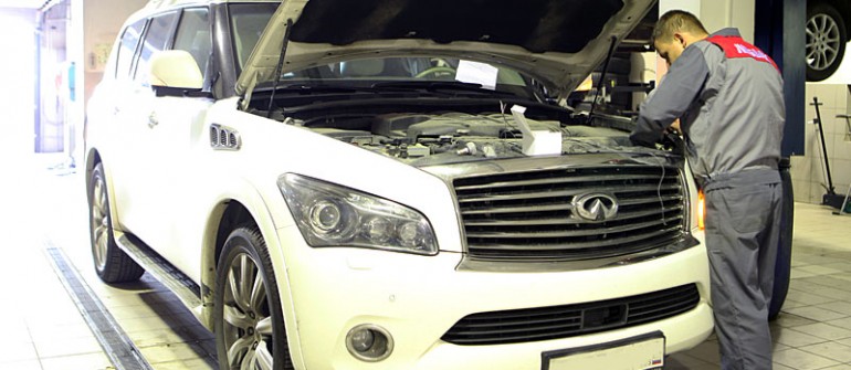 ������ ���� Infiniti QX80